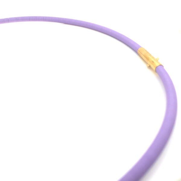 Spiralcollier Pastel Purple Color