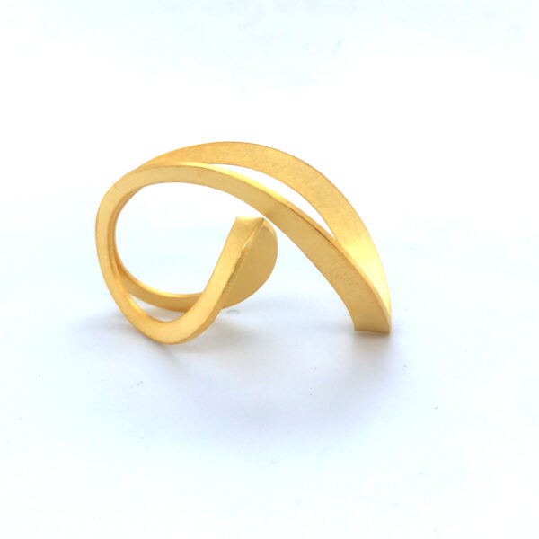 Ring vergoldet